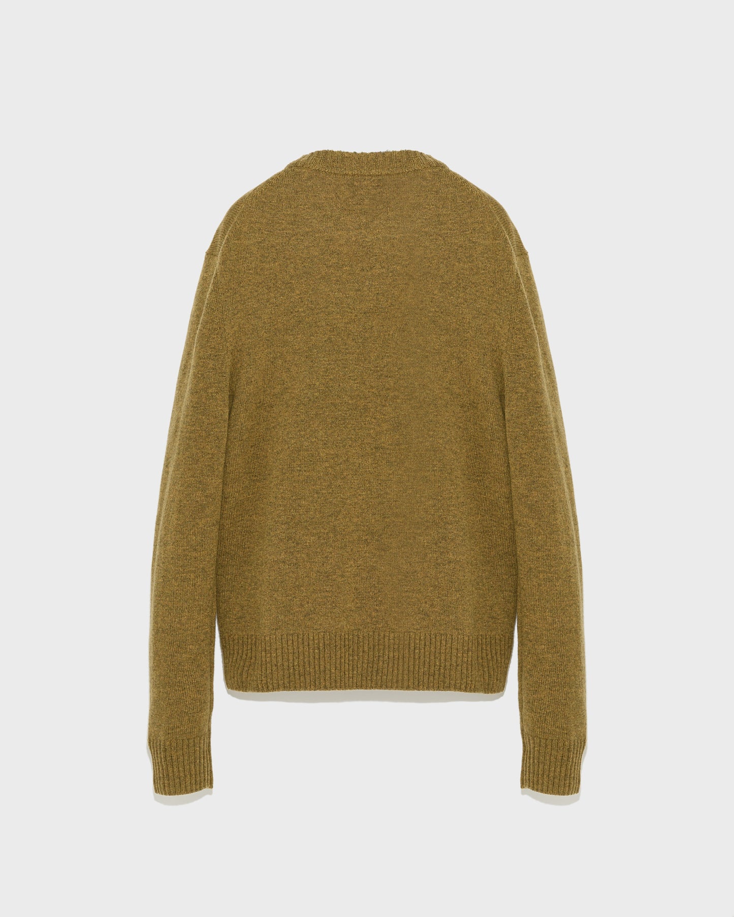 Pull crew neck en maille laine-cachemire-Yves Salomon - Soldes d'hiver - Winter Sale
