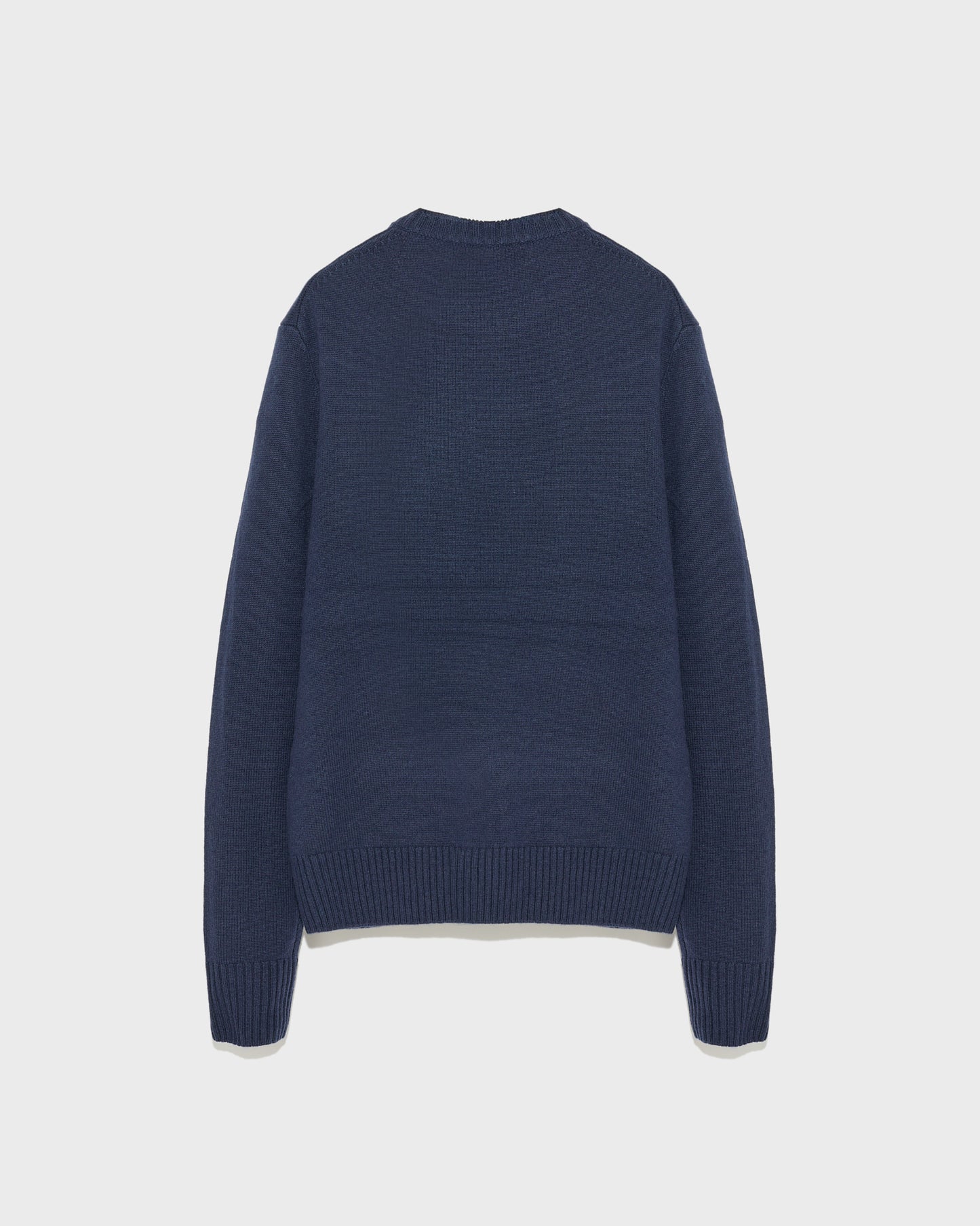 Pull crew neck en maille laine-cachemire-Yves Salomon - Soldes d'hiver - Winter Sale