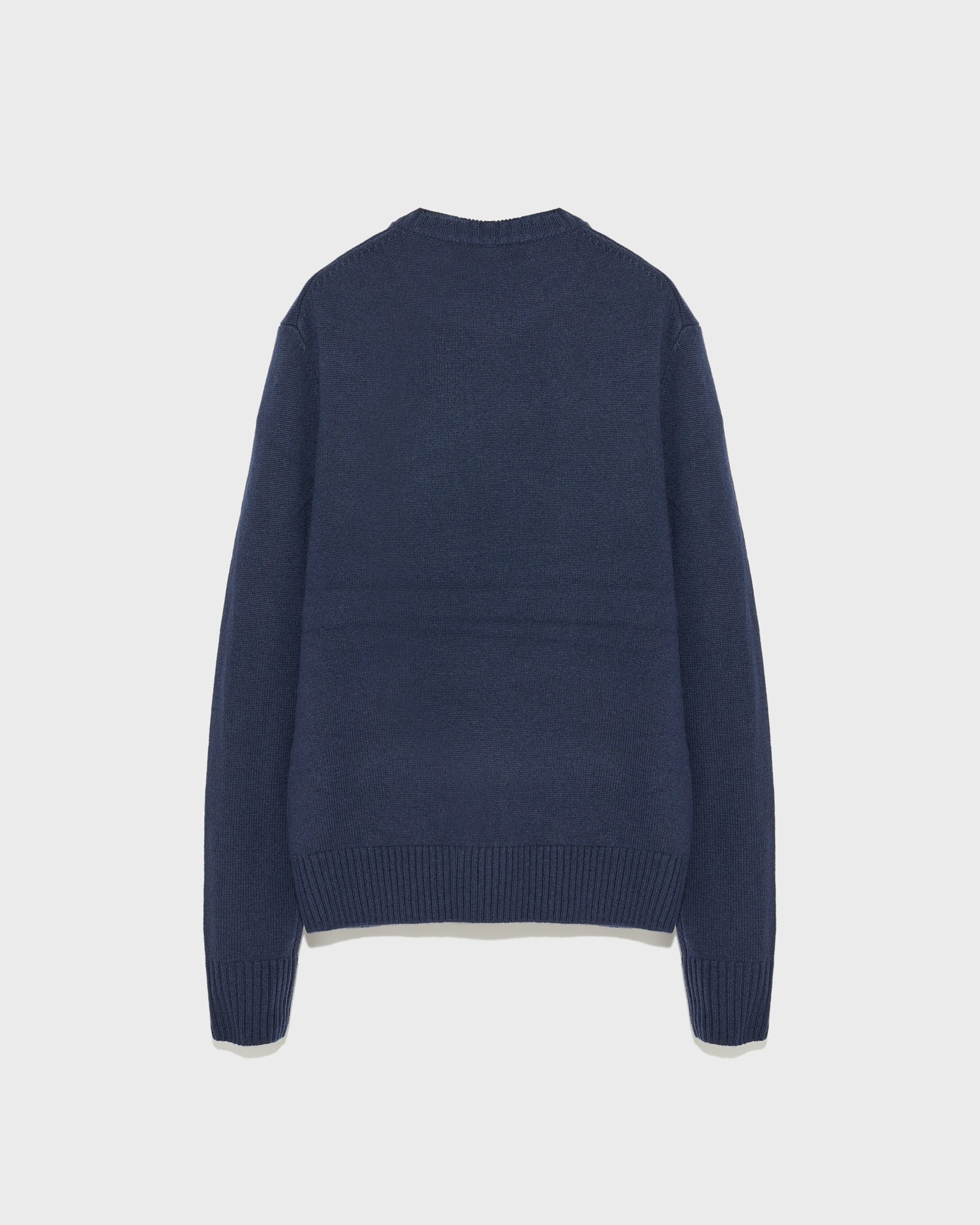 Pull crew neck en maille laine-cachemire-Yves Salomon - Soldes d'hiver - Winter Sale