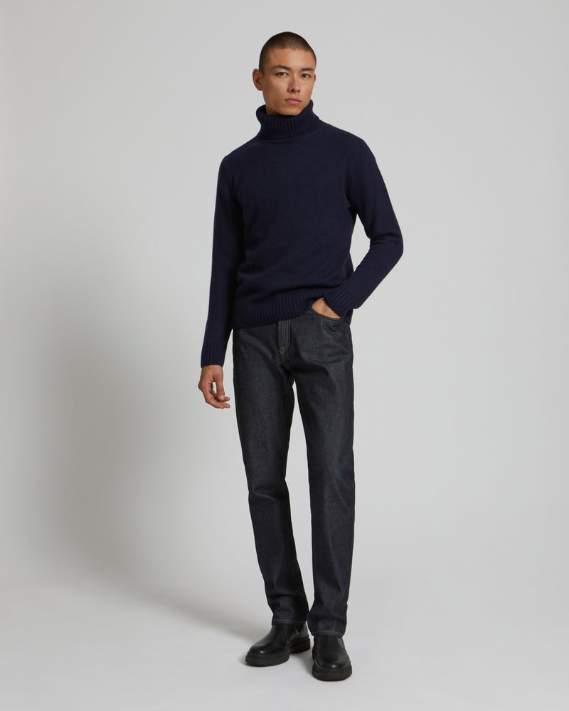 pull col roulé
