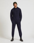 Jogging-style knit pant