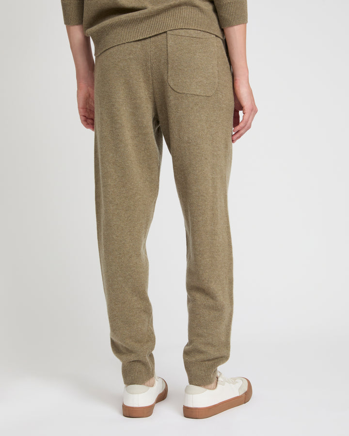 Pantalon jooging en maille lainage cachemire