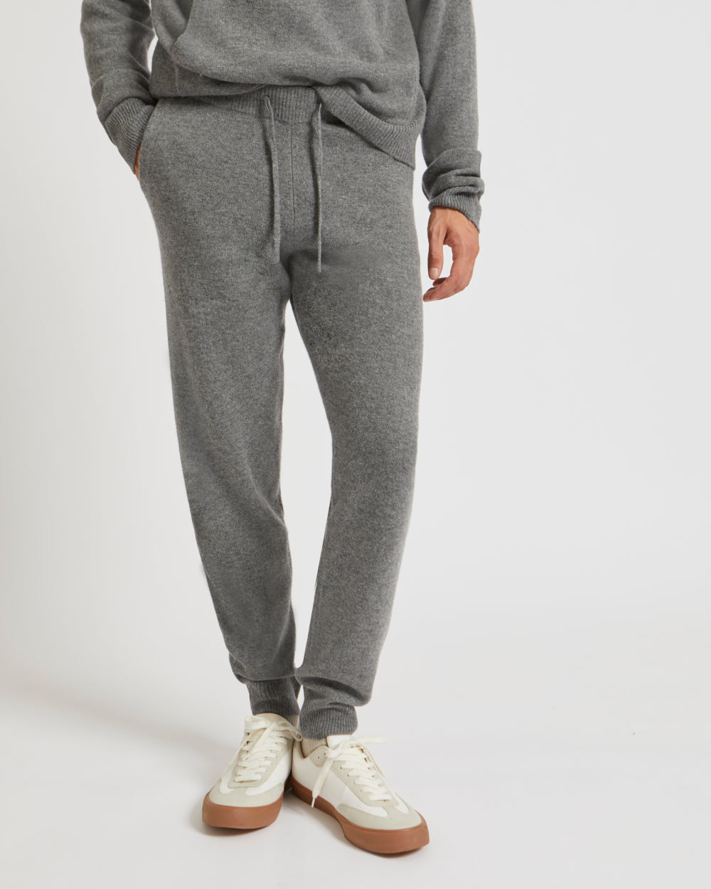 Pantalon en maille-Yves Salomon - Soldes d'hiver - Winter Sale