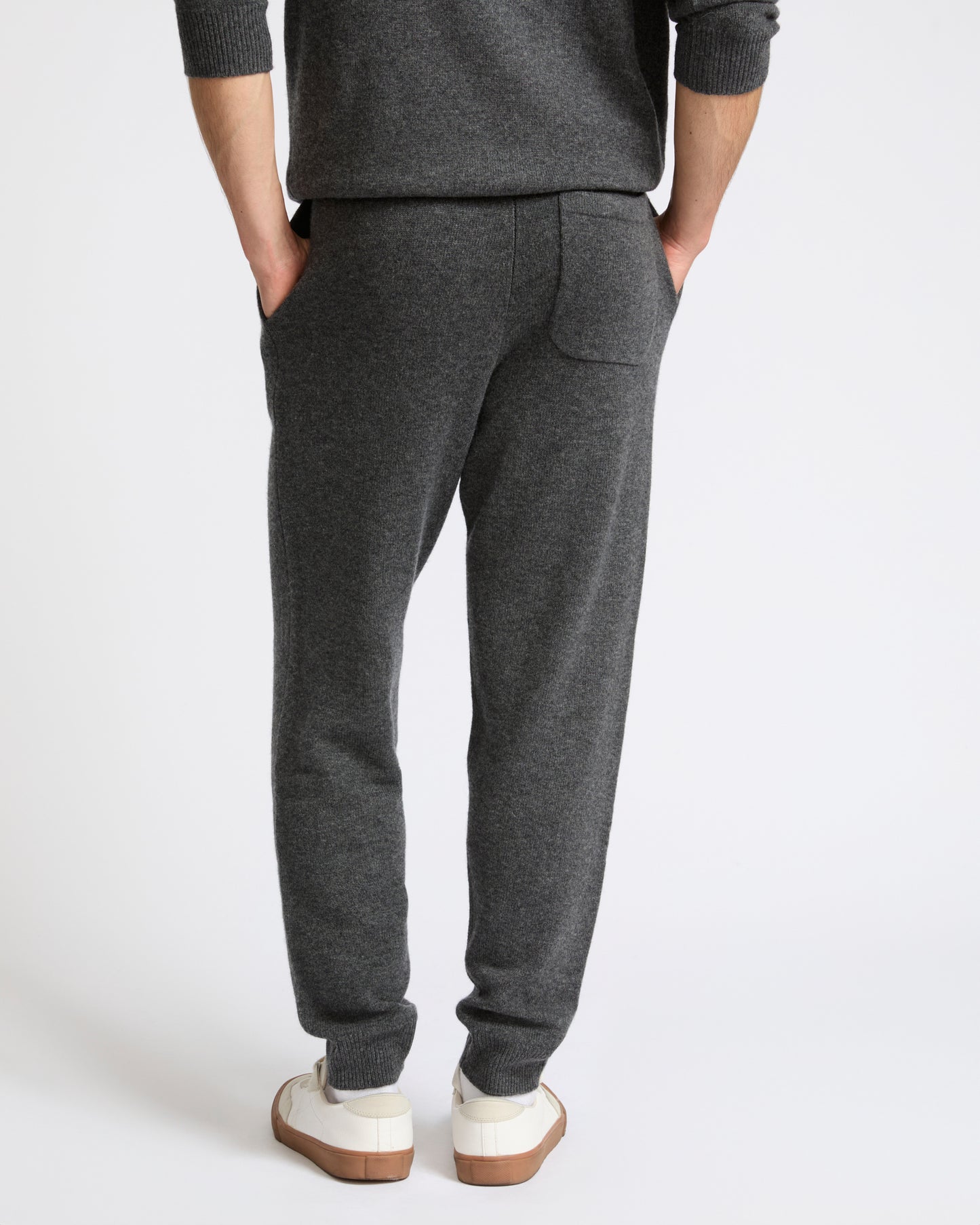 Pantalon jogging en maille laine cachemire- Yves Salomon - Nouvelle collection Automne Hiver