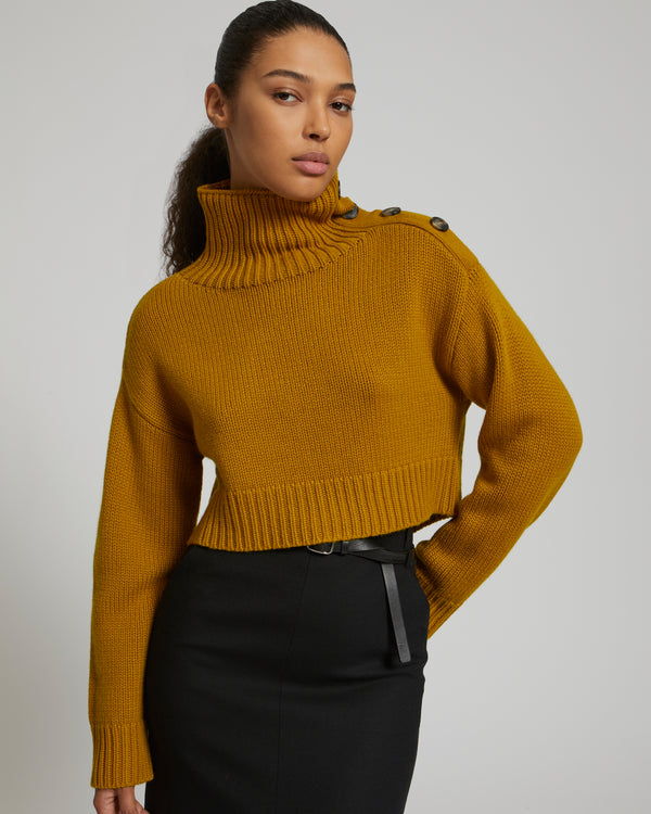 Pull court en maille