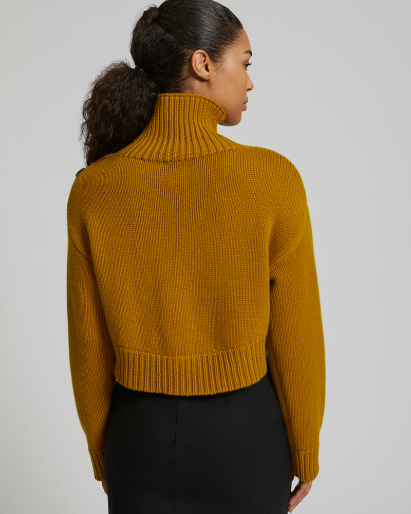 Pull court en maille