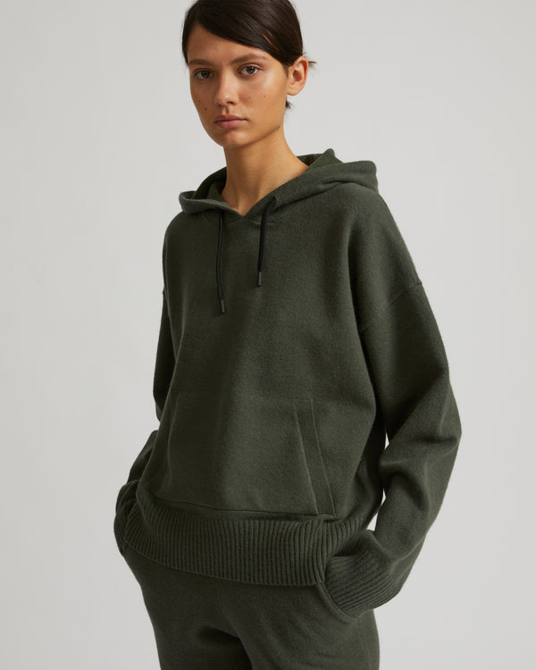 Hoodie à capuche en maille