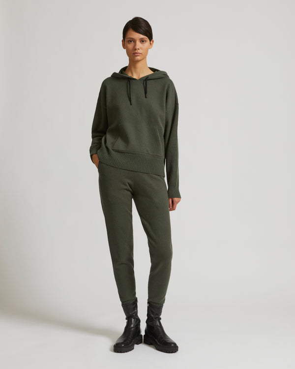 Hoodie à capuche en maille