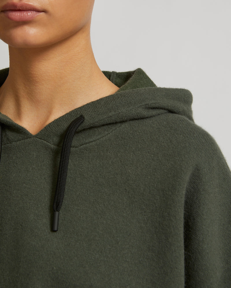 Hoodie à capuche en maille