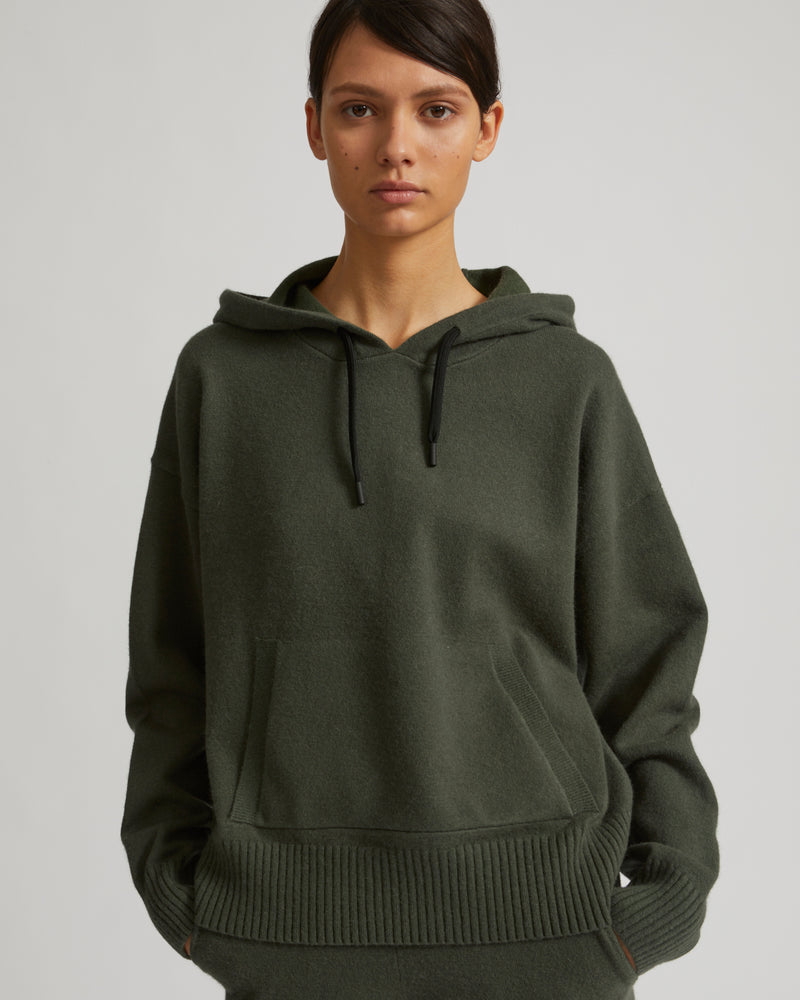 Hoodie à capuche en maille