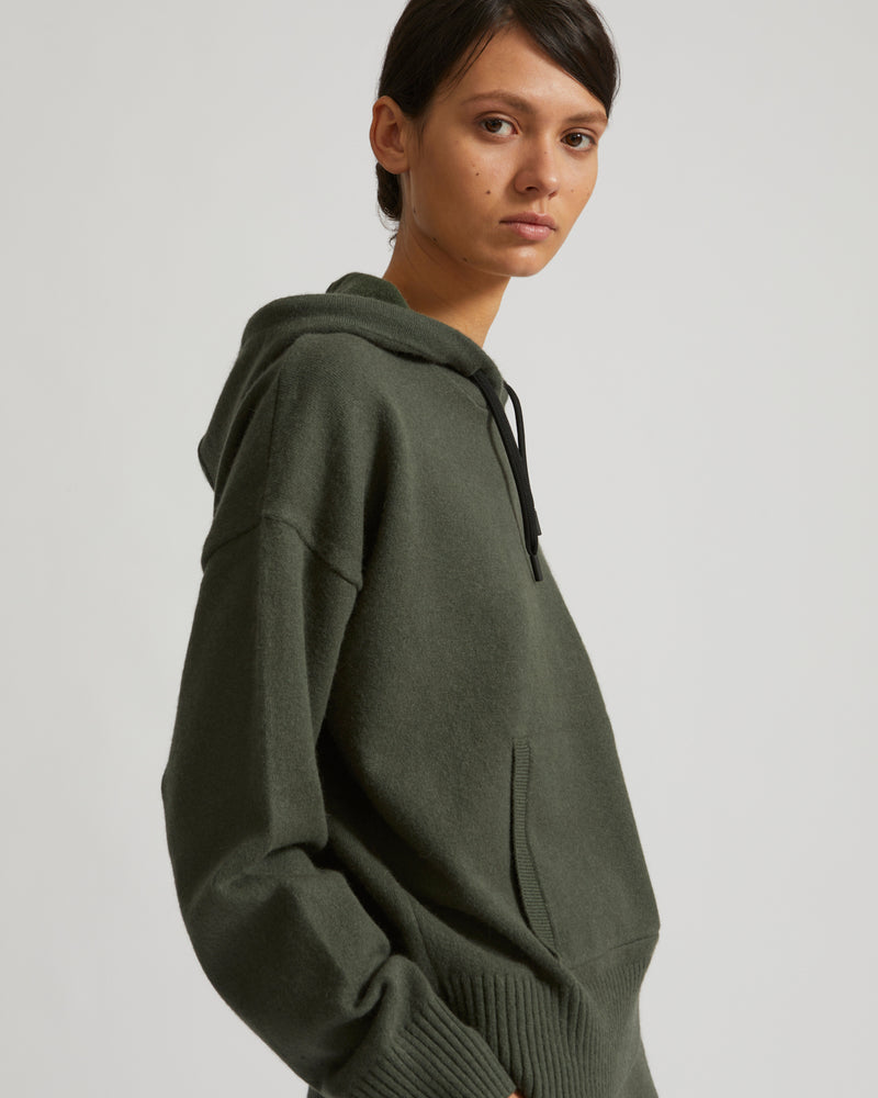 Hoodie à capuche en maille