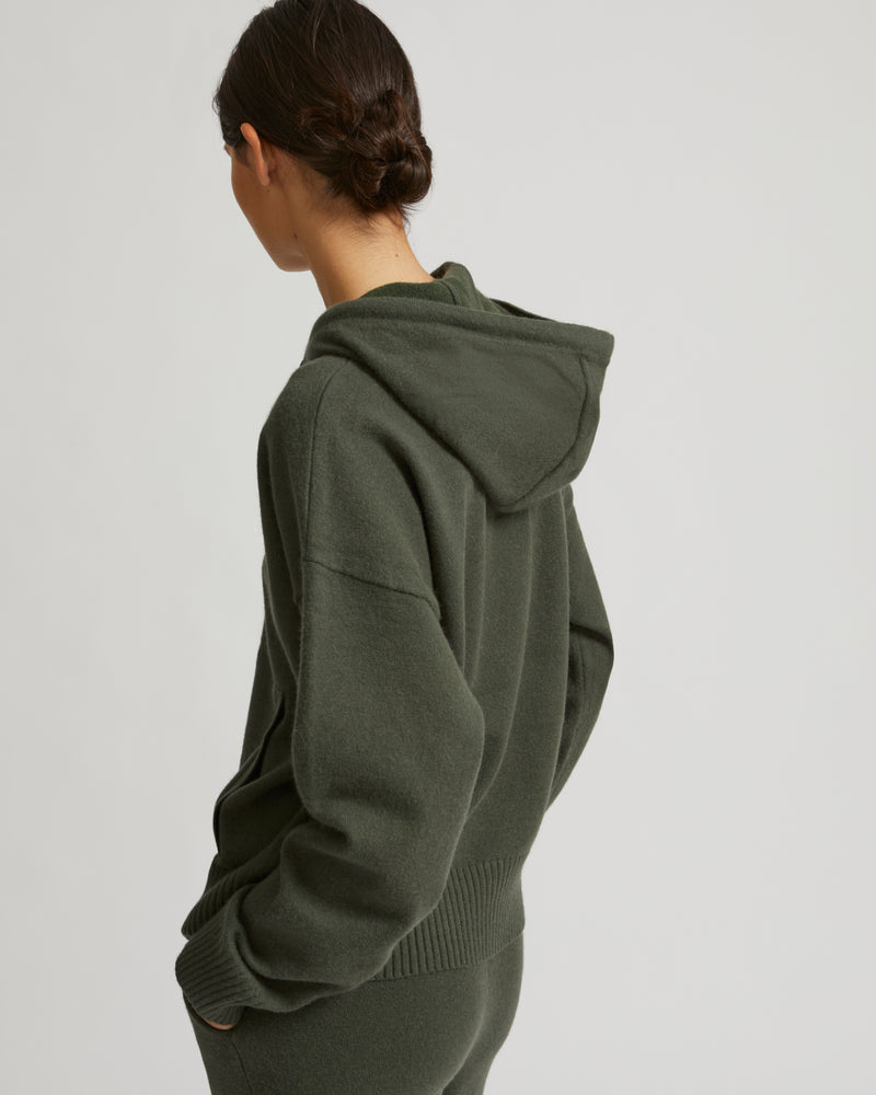 Hoodie à capuche en maille