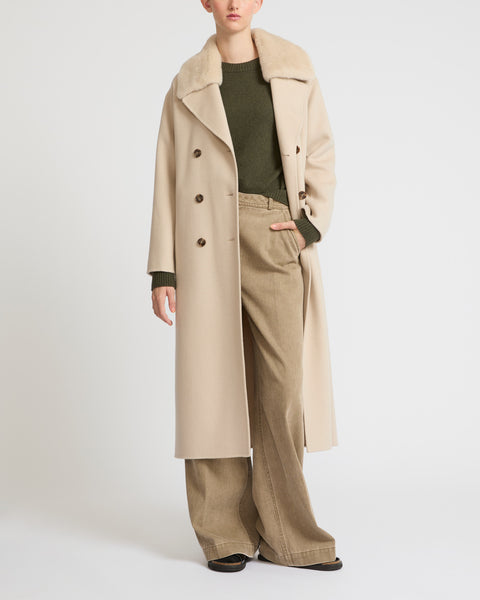 ジャケット・アウター OVY PURE CASHMERE RELAX BAL COLLAR COAT PURE CASHMERE RELAX BAL COLLAR COAT | OVY