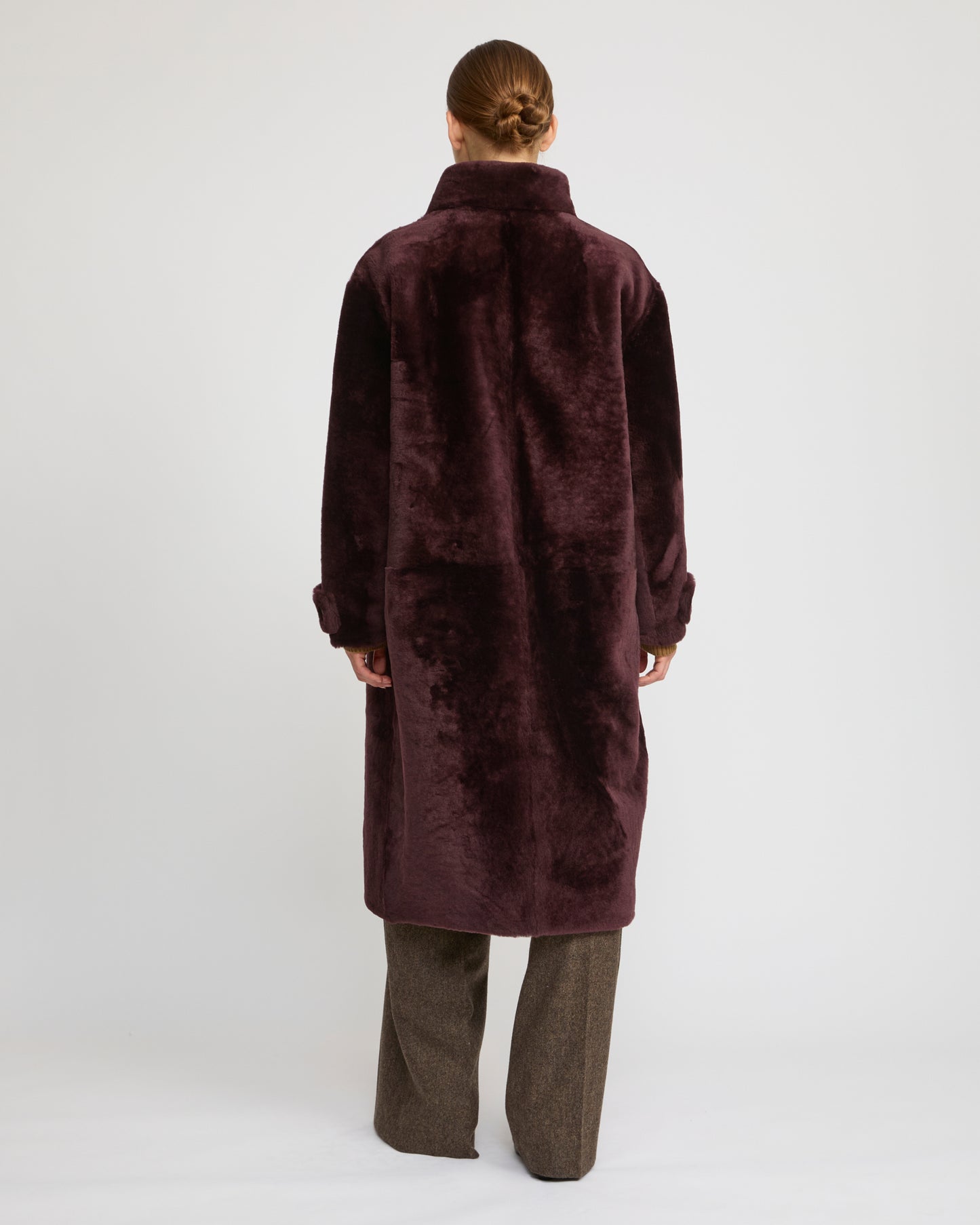 Officer coat in merino