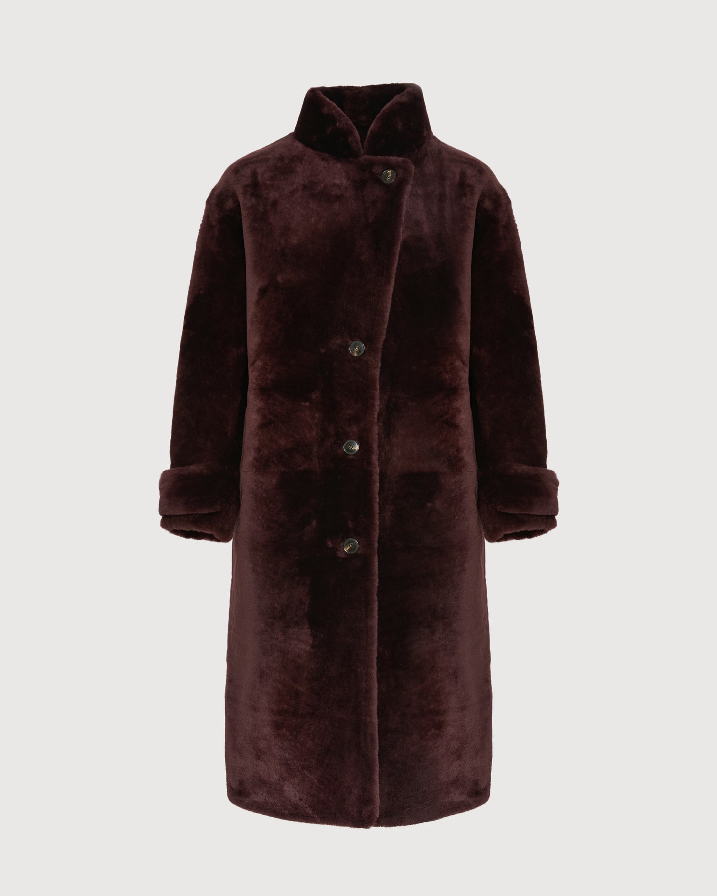 Officer coat in merino