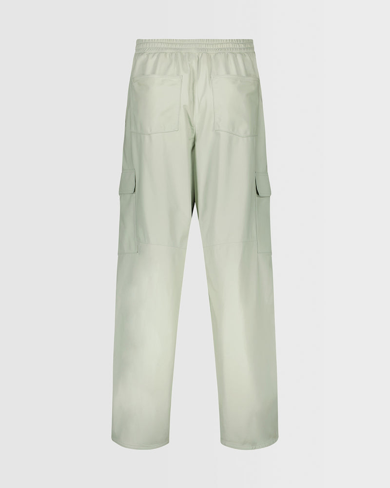 Pantalon cargo en cuir d’agneau