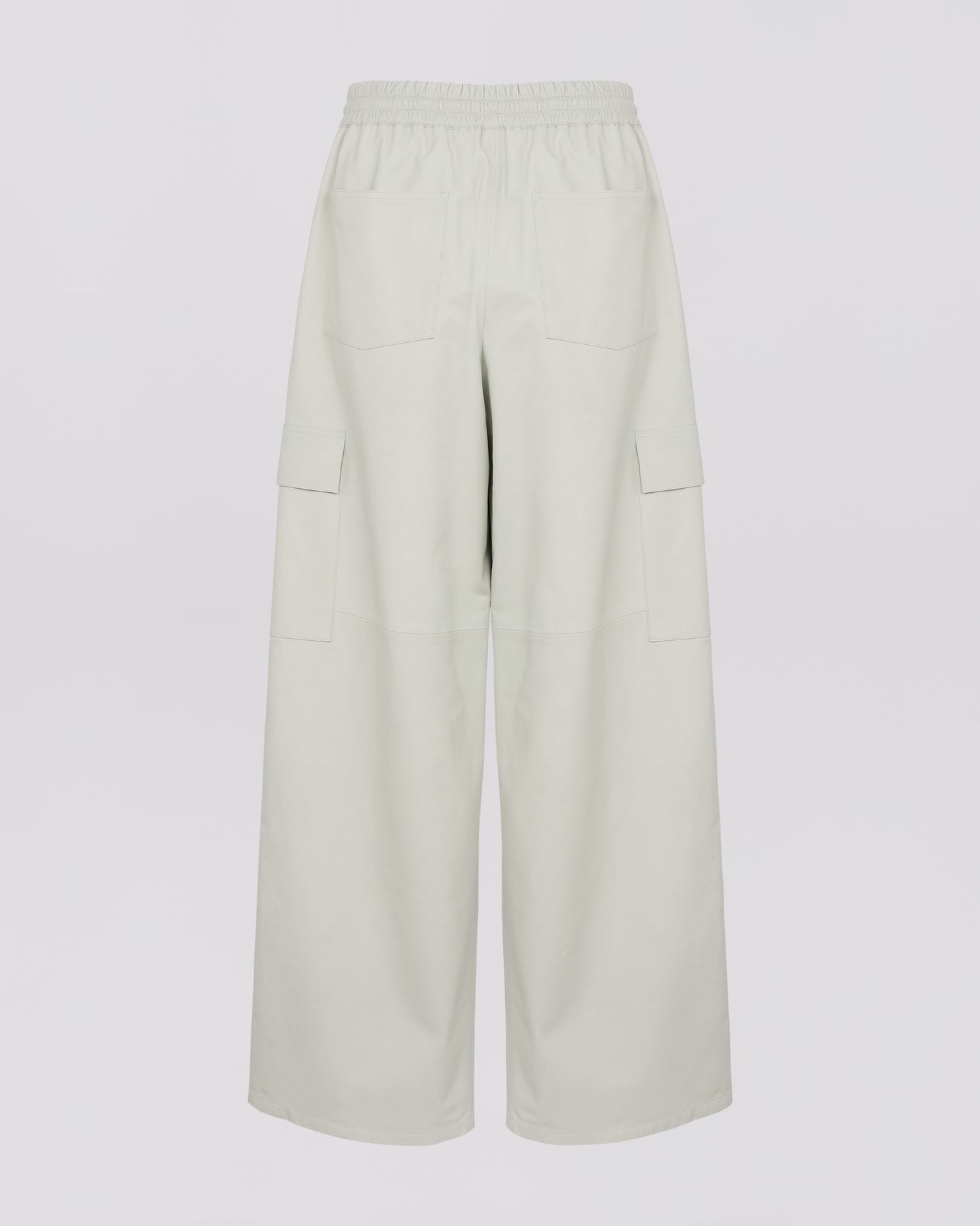 Pantalon cargo en cuir d’agneau