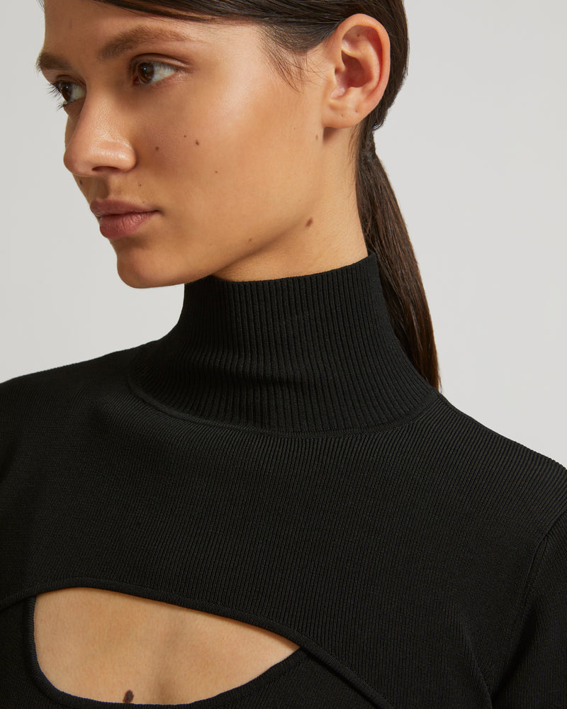 Robe deux-en-un en maille