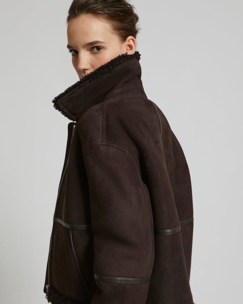 Merino bomber jacket