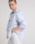 Ultra-light down overshirt