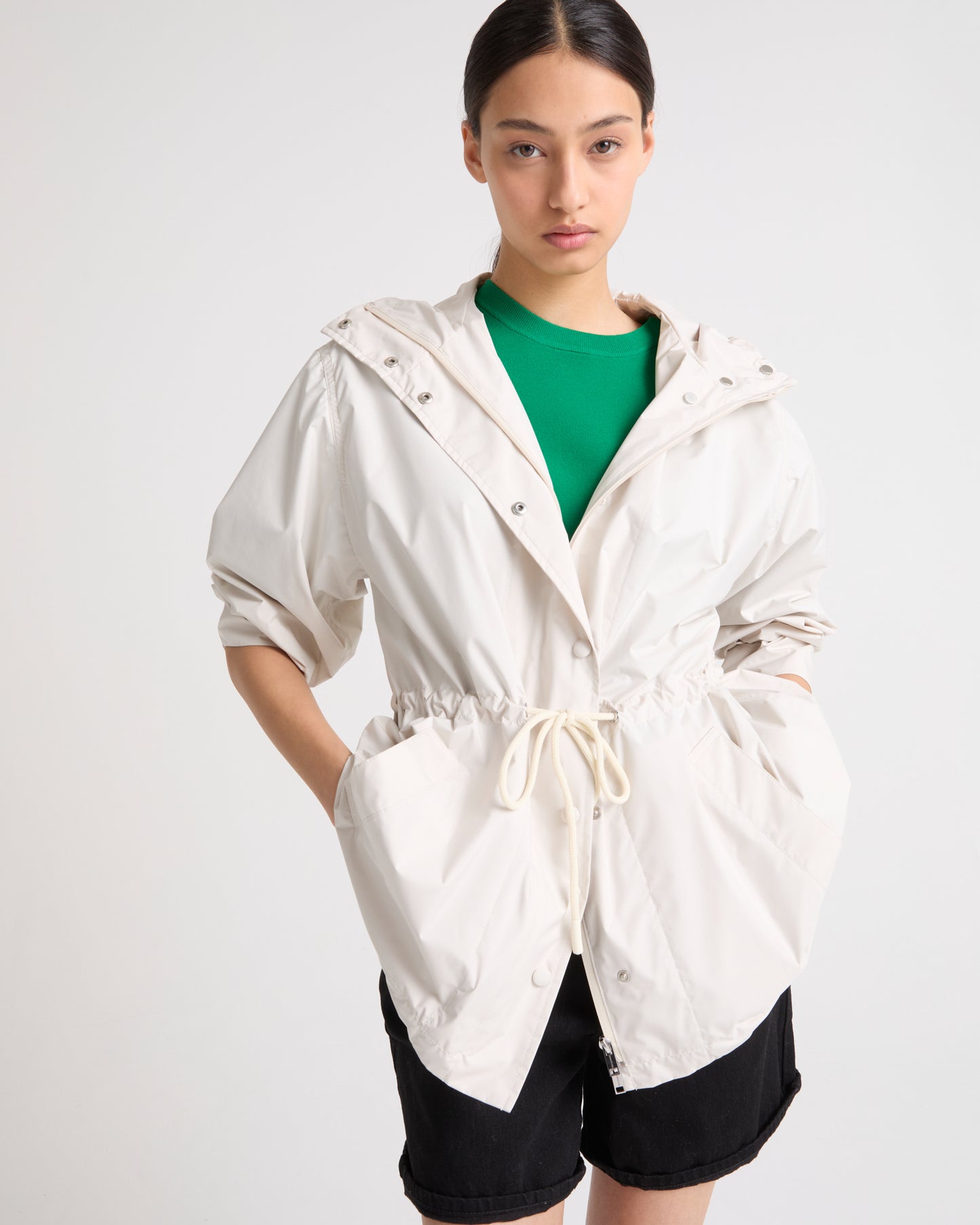 Ventes privées - parka-en-tissu-technique-whiteheaven-25efv04575k54wa1064 -Yves Salomon