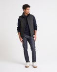 Gilet doudoune réversible en tissu technique imperméable
