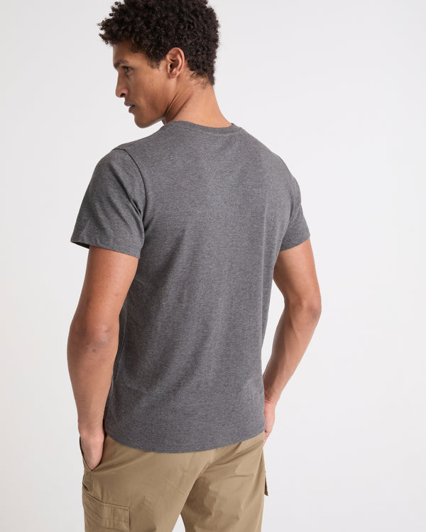 T-shirt en jersey coton et laine de yak