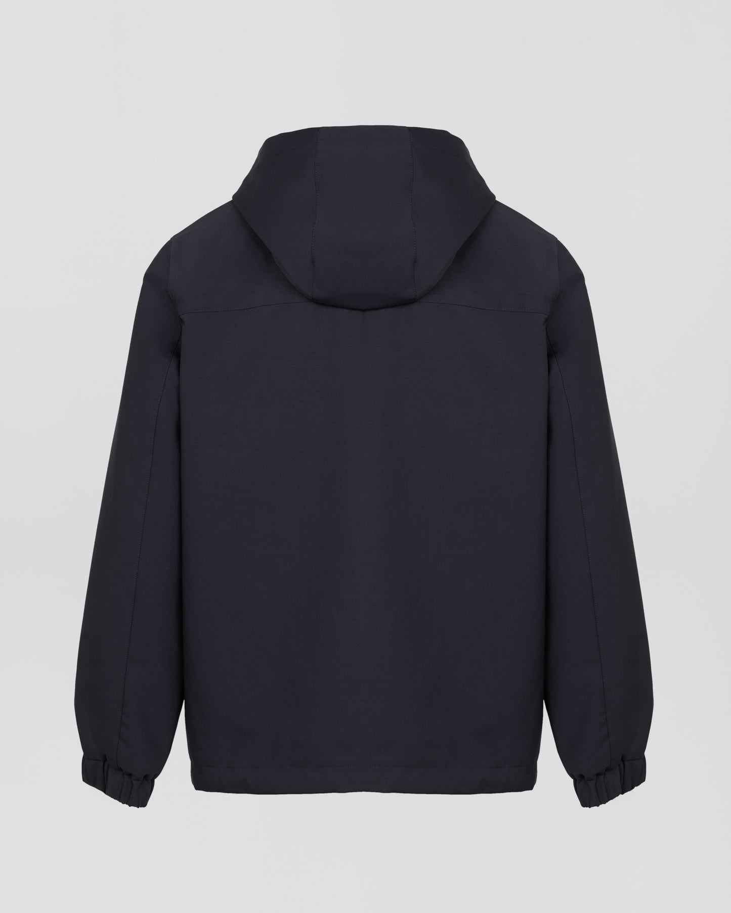 Hoody en laine mélangée imperméable