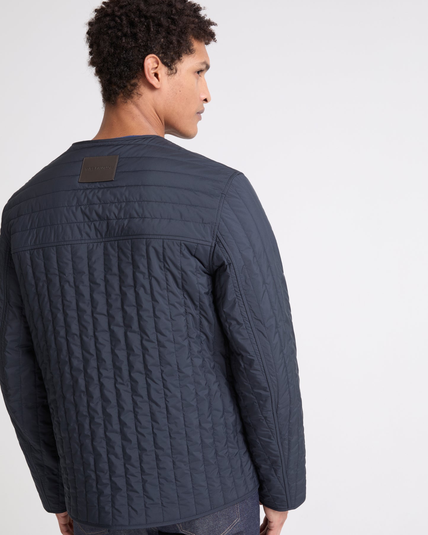 Surchemise matelassée en tissu technique imperméable