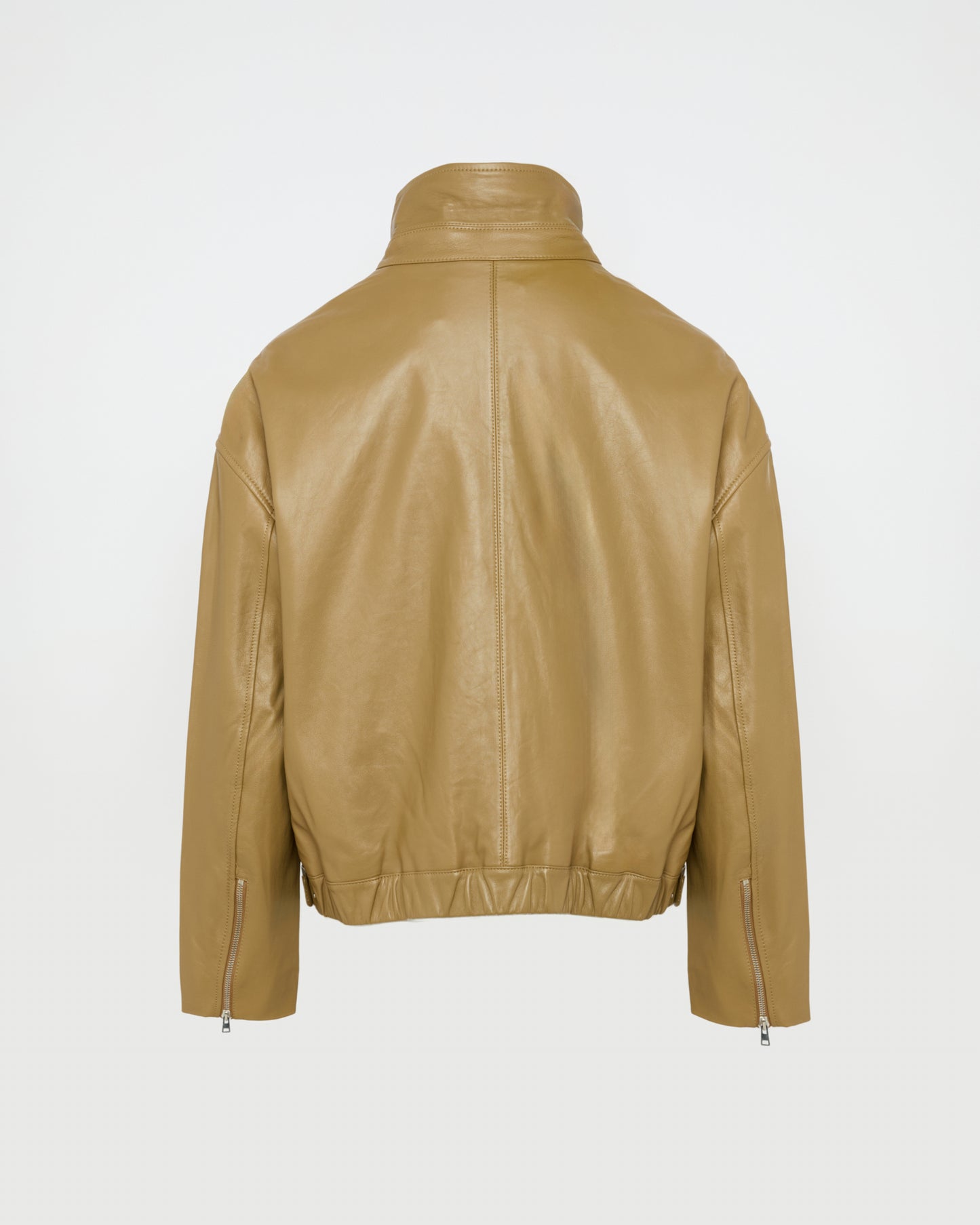 Blouson en cuir d'agneau