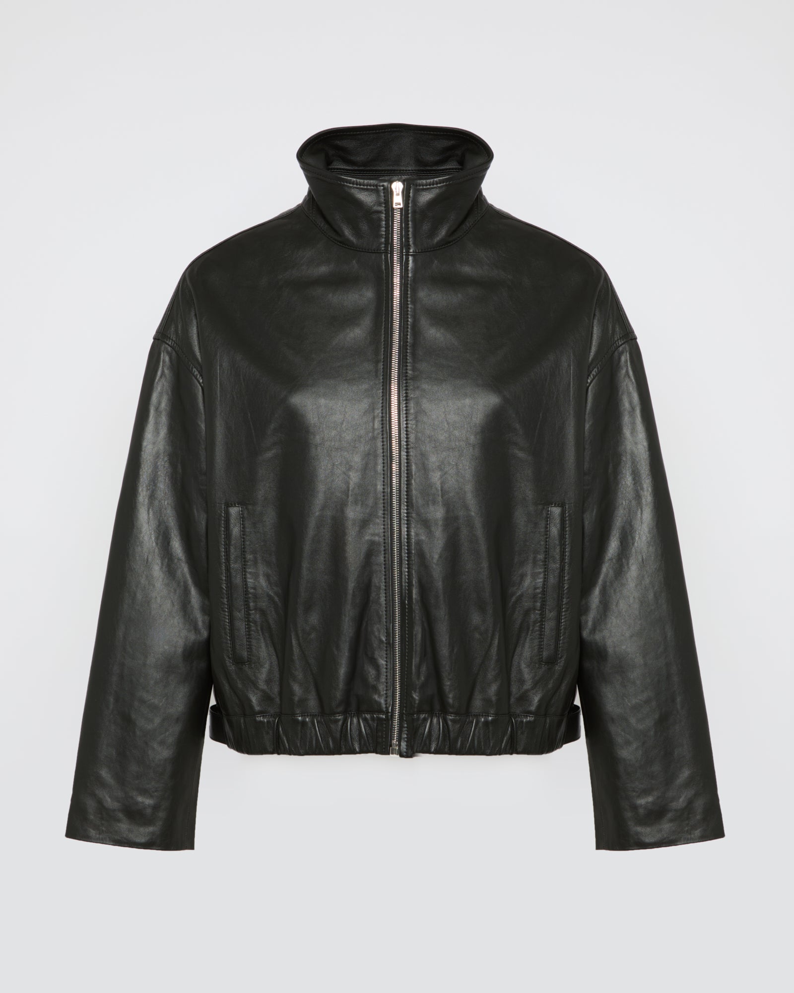 Lamb leather blouson – Yves Salomon