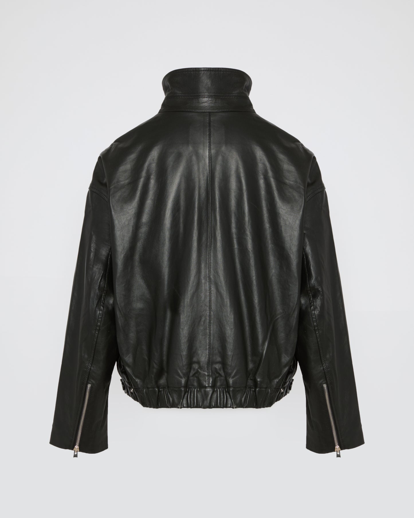 Blouson en cuir d'agneau