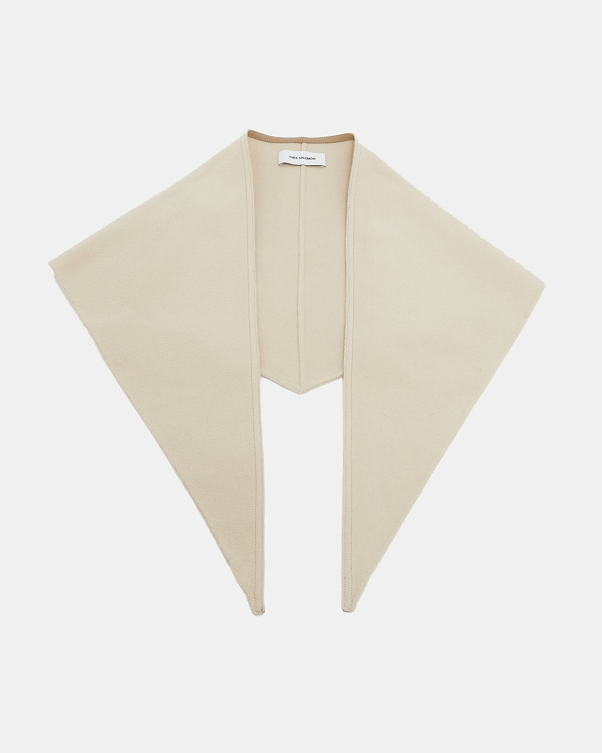 Soldes d'hiver  - Yves Salomon -Écharpe en lainage cachemire