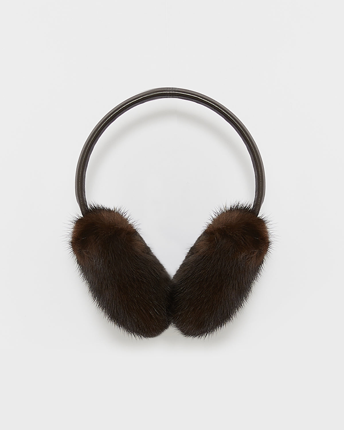 Cache-oreilles en fourrure de vison