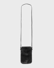 Sac en fourrure de vison et cuir