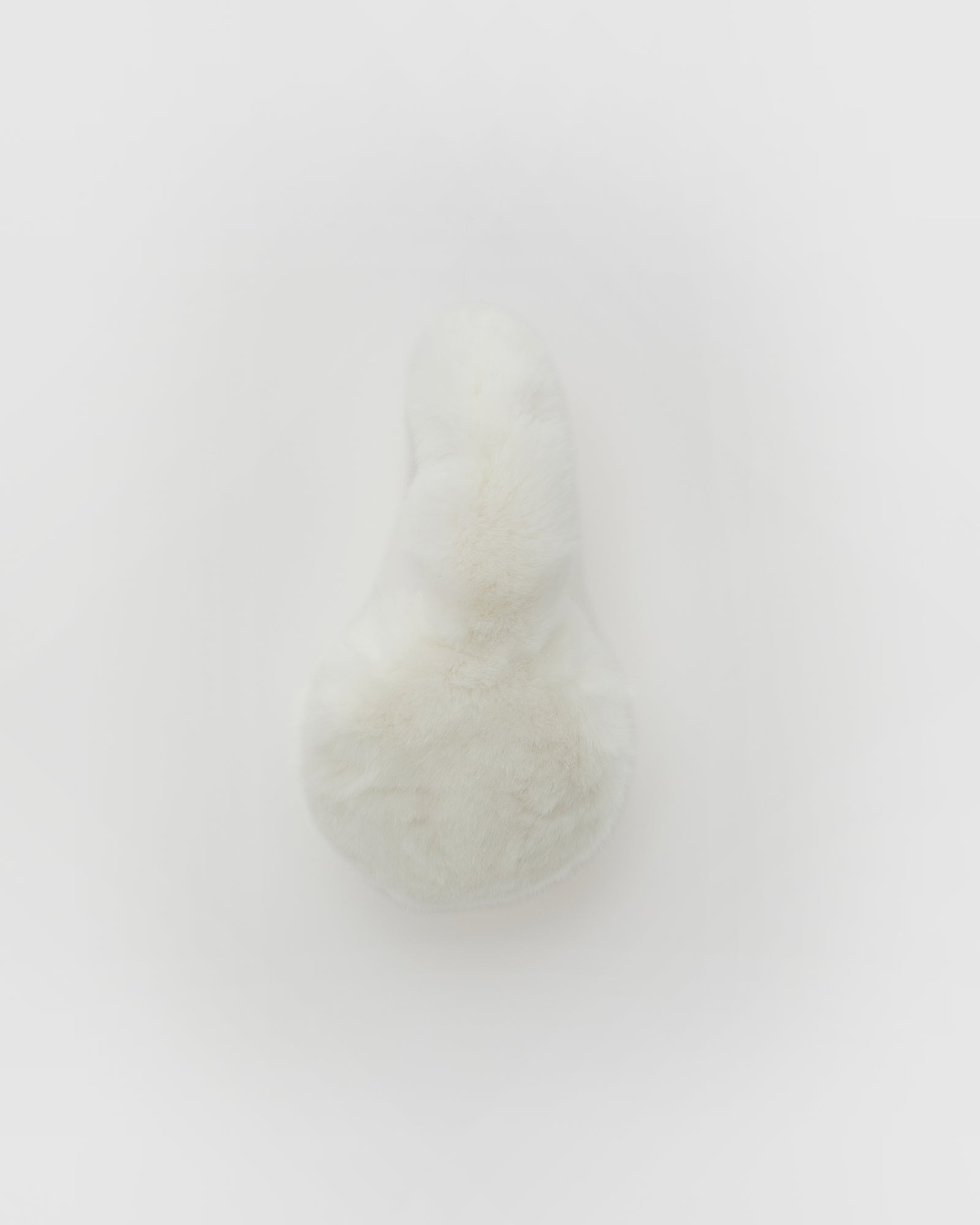 Cache-oreilles en fourrure de lapin rex -Yves Salomon