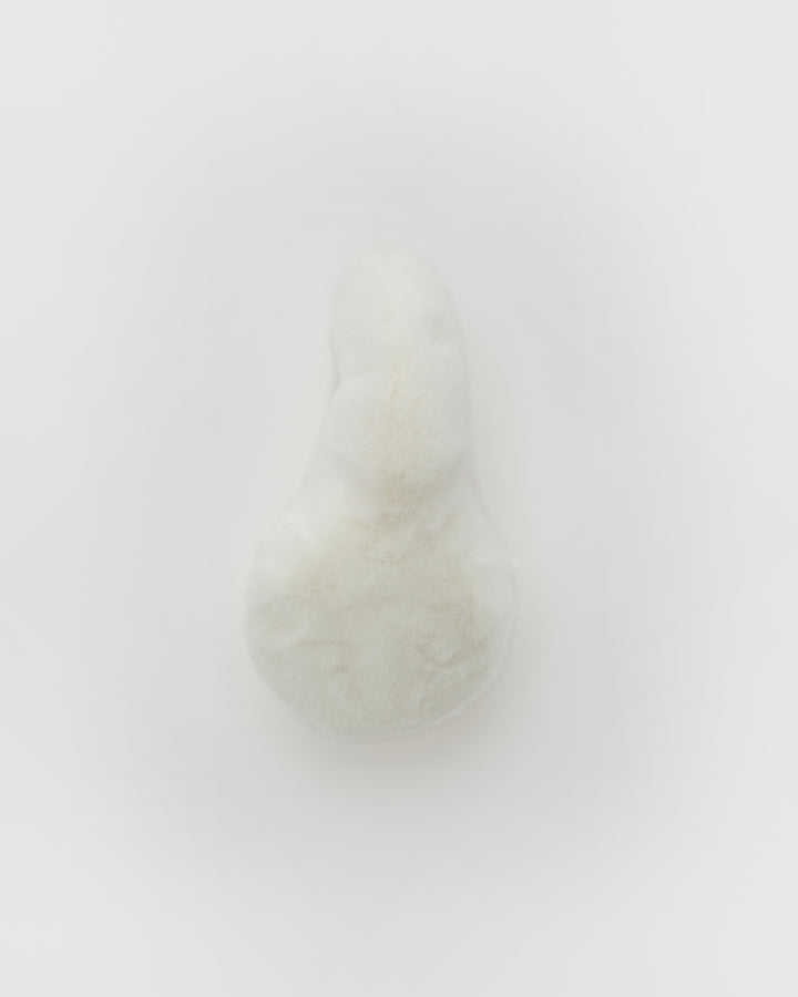 Cache-oreilles en fourrure de lapin rex -Yves Salomon