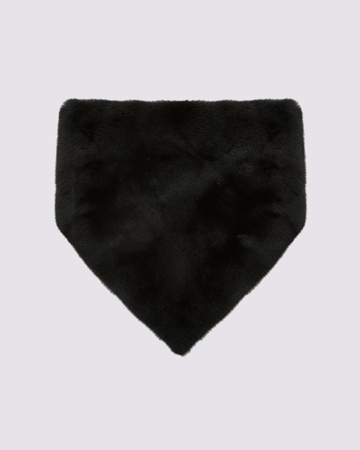Bandana en fourrure de vison -Yves Salomon