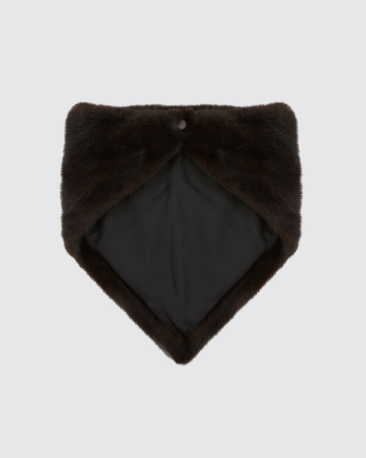 Mink fur bandana