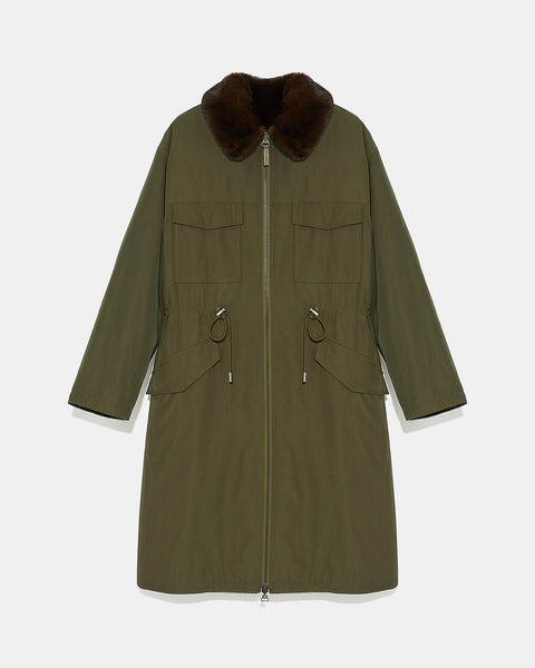 ジャケット・アウター Cross over Trench ジャケット・アウター Cross over Trench Cut-out Trench Coat - SALE