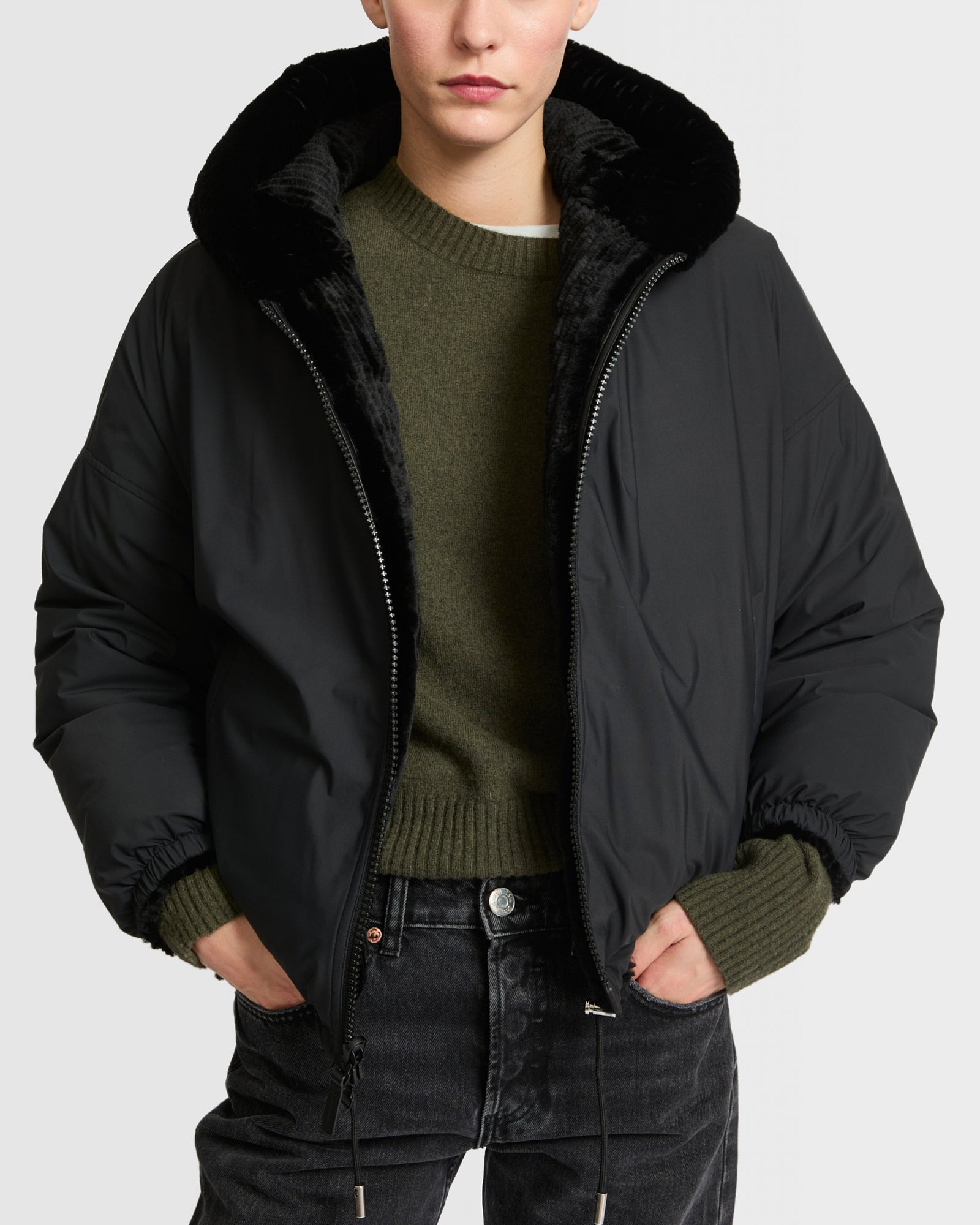 ジャケット・アウター YOKE REVERSIBLE & DETACHABLE MOUTON COAT 別注 REVERSIBLE MOUTON JACKET | YOKE(ヨーク) / アウター
