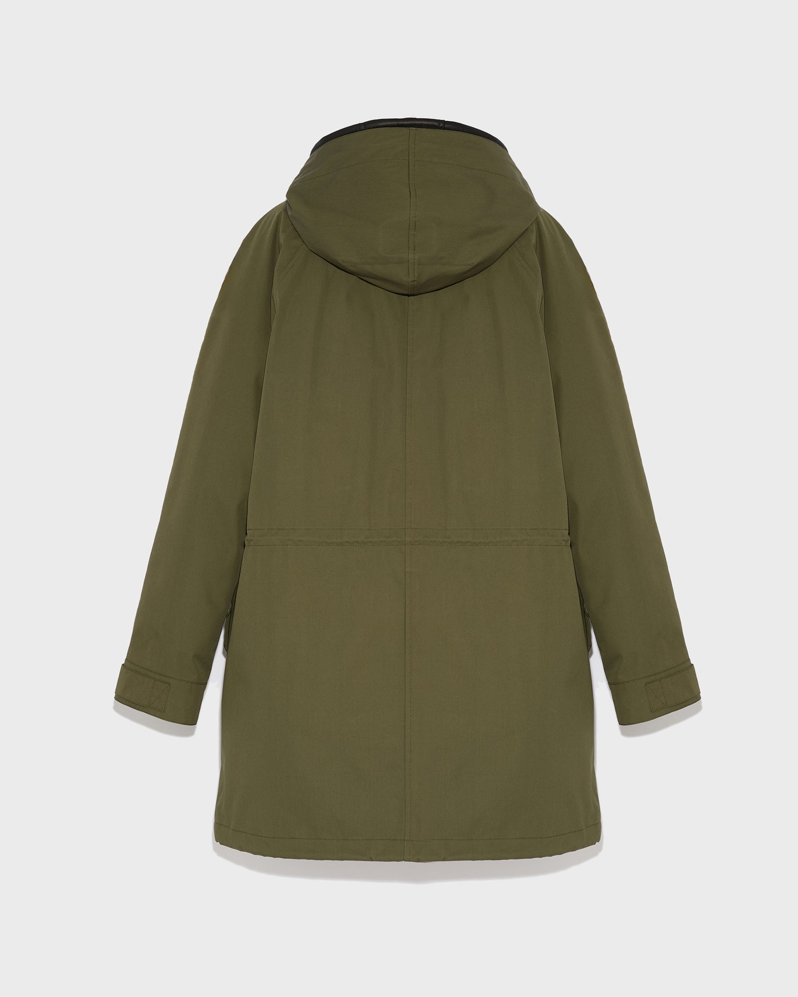 YVES SALOMON ネックウォーマー　フォックスファー Iconic parka with fox fur trim - black - Yves Salomon Men