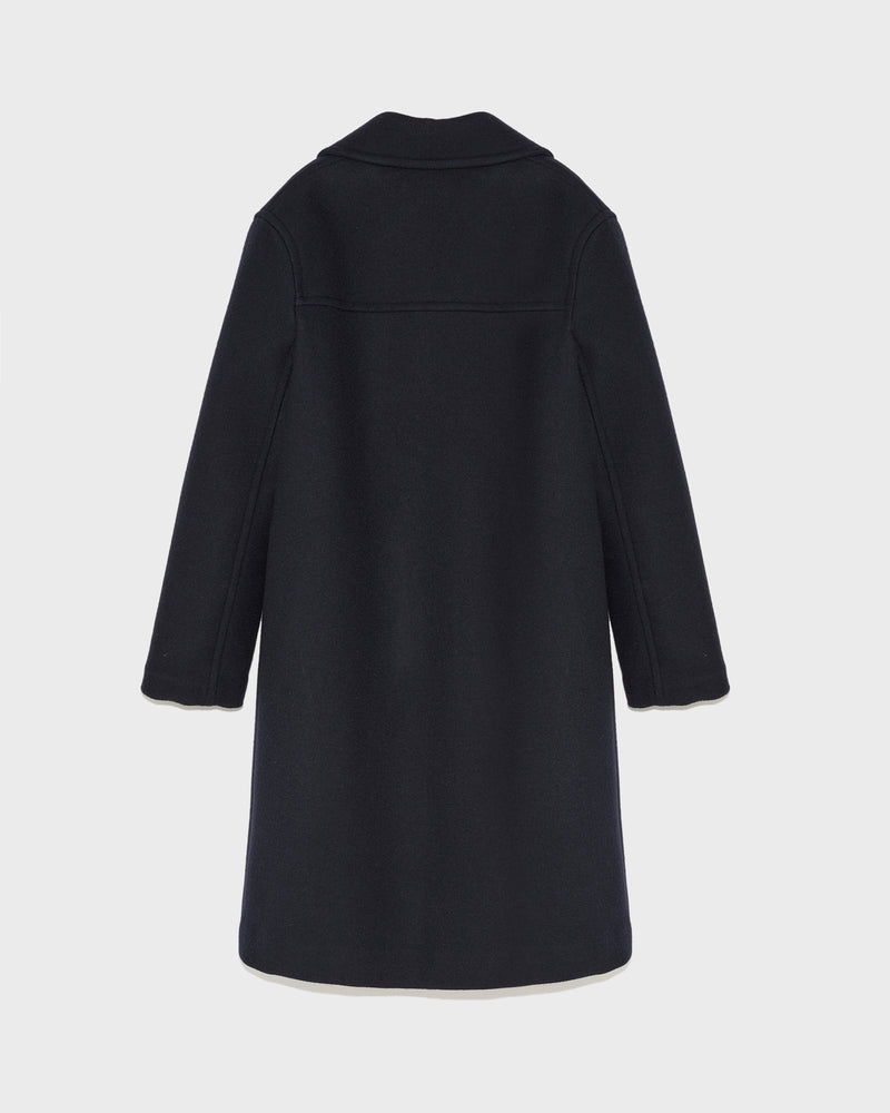 Manteau en tissu lainage-Yves Salomon - Soldes d'hiver - Winter Sale