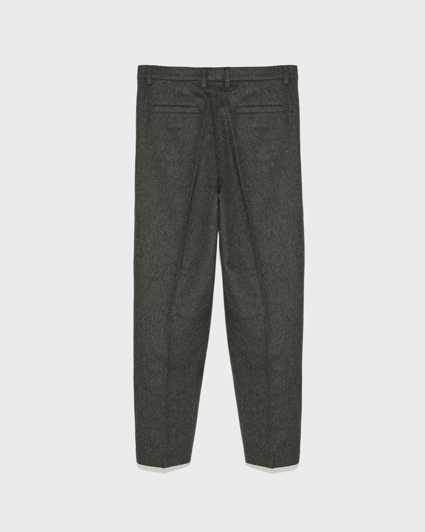 Pantalon chino en laine-Yves Salomon - Soldes d'hiver - Winter Sale