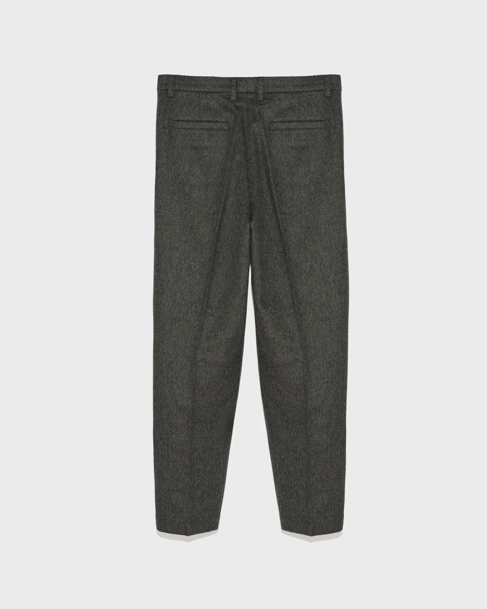Pantalon chino en laine-Yves Salomon - Soldes d'hiver - Winter Sale