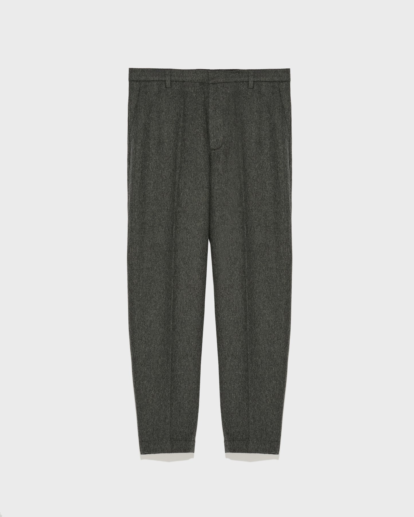 Pantalon chino en laine-Yves Salomon - Soldes d'hiver - Winter Sale