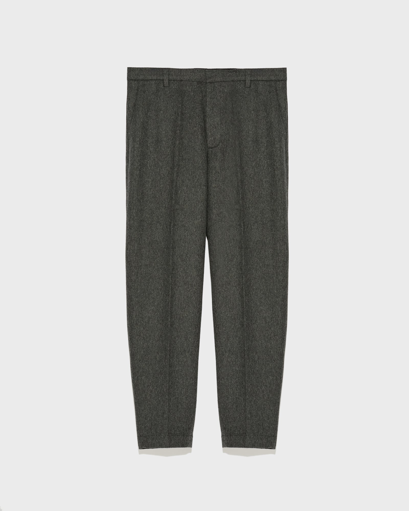 Pantalon chino en laine-Yves Salomon - Soldes d'hiver - Winter Sale