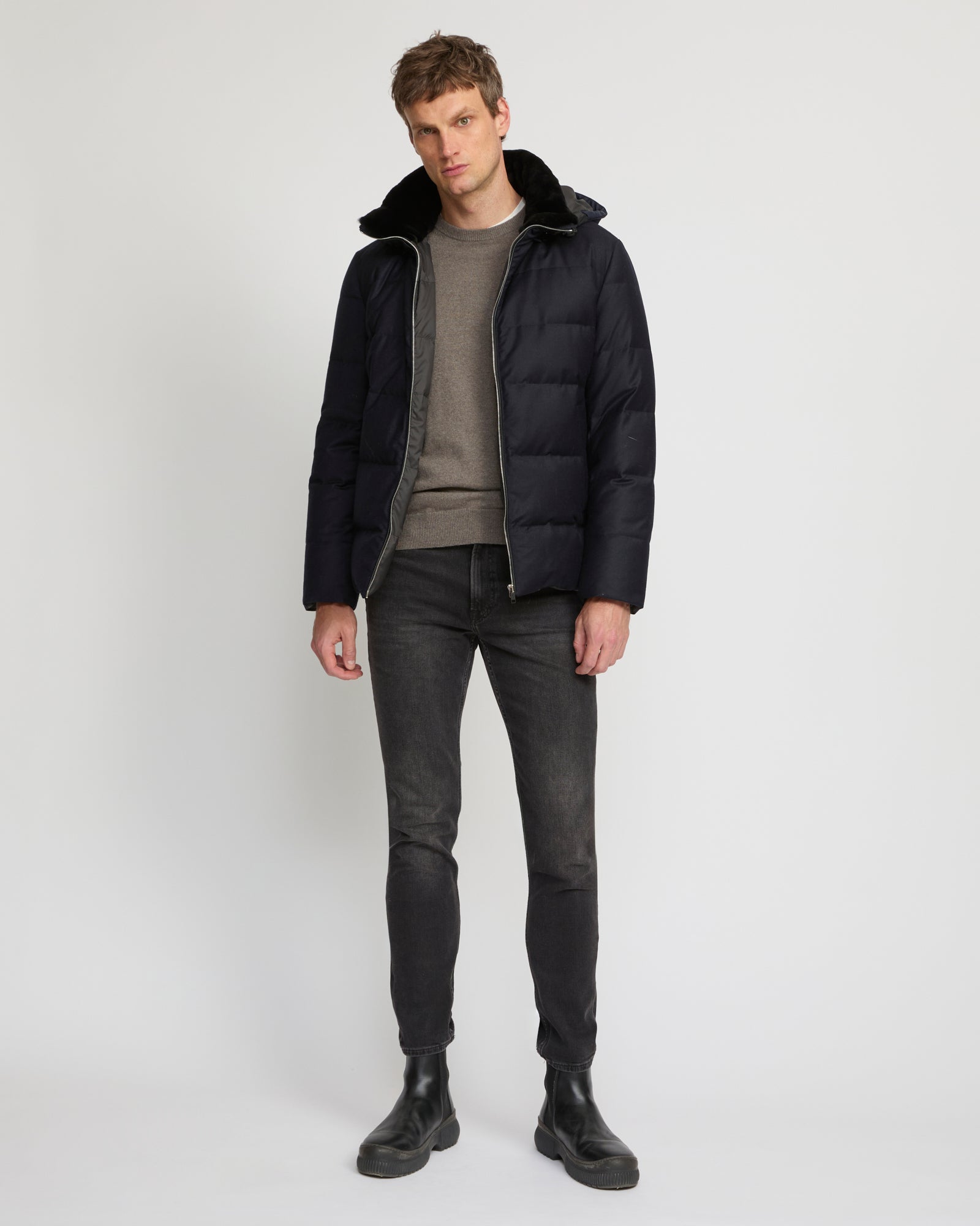 Loro Piana 薄手コート レディス トコーと ケープ | Loro Piana
