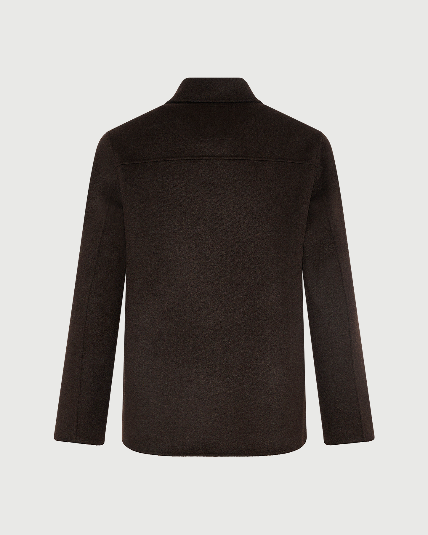 Veste workwear en tissu double-face laine-cachemire- Yves Salomon - Nouvelle collection Automne Hiver