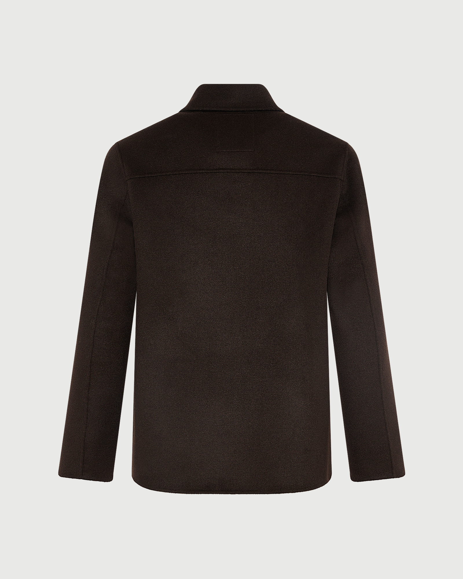 Veste workwear en tissu double-face laine-cachemire- Yves Salomon - Nouvelle collection Automne Hiver